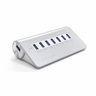 Satechi 7-Port USB 3.0 Aluminum Hub - Silber