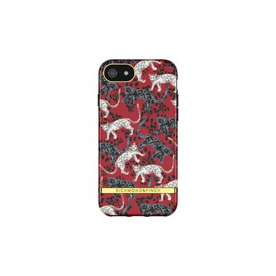 Richmond & Finch Samba Red Leopard für Apple iPhone 6/6s/7/8/ SE 2G - Rot
