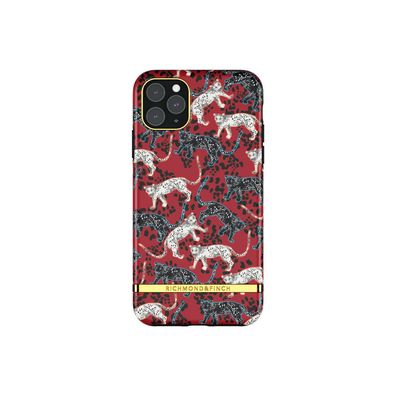 Richmond & Finch Samba Red Leopard für Apple iPhone 11 Pro Max - Rot