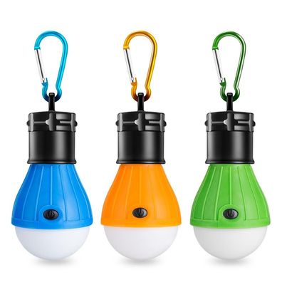 Tragbare handliche LED-Glühbirne Licht 3-Modus-Haken Zeltlampe - Outdoor-Notzelt