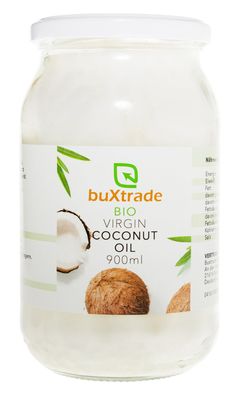 BIO Virgin Coconut Oil 900ml 1 Glas