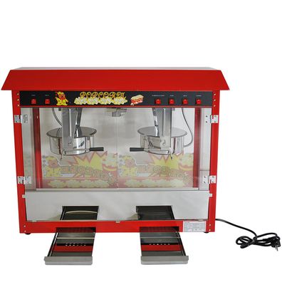 Prof Popcornmaschine XXL mit 2 Töpfen ET-POP6A-2 Popcorn Popcornautomat Kino NEU