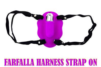 Erotiamo Harness Vibrator Farfalla Strap On Sex Vibration Klitoris Massagegerät