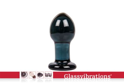 Glassvibrations Glasplug Plugy N° 02 Glas Plug Sexspielzeug Massagegerät Anal