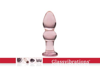 Glassvibrations Glasplug Wonneproppen Glas Plug Sexspielzeug Anal Dildo Massage