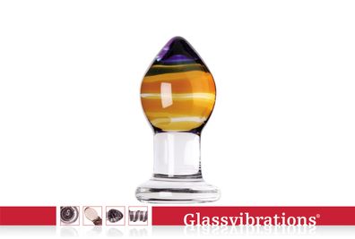 Glassvibrations Glasplug Der mystische Kleine Glas Plug Sexspielzeug Anal Sex