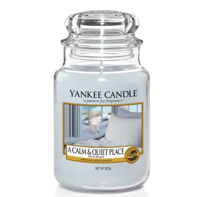 Yankee Candle A Calm And Quiet Place Duftkerze Großes Glas 623 g