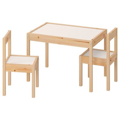 Ikea Lätt Kindertisch + 2 Stühlen Tisch Kinder Kindermöbel Kindersitzgruppe NEU