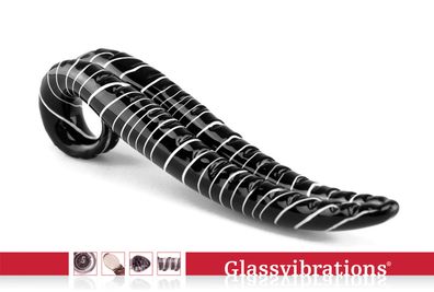 Glassvibrations Glasdildo Africa Line Zunge Glas Dildo Sexspielzeug Massage