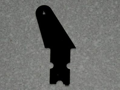 10 Ruderhörner 20 mm in GFK schwarz