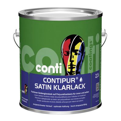 Conti ContiPur Satin Klarlack 2,5 Liter farblos