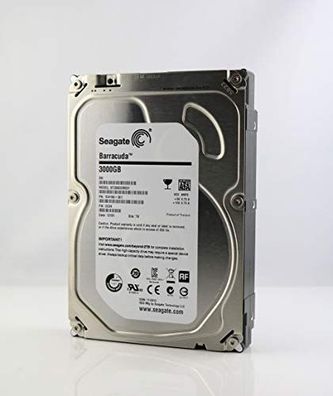 Seagate ST3000DM001 3.5" interne Festplatte 3TB, 7200 RPM, 64MB Cache, SATA III, 30