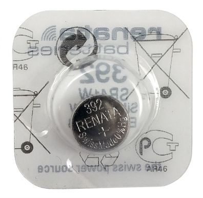 Renata SR41W Batterie Silberoxyd Knopfzelle 1,55 V für Armbanduhren