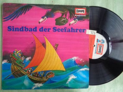 LP Europa Sindbad der Seefahrer 1001 Nacht Eberhard Alexander Burg 1-4