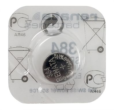 Renata SR41SW Batterie Silberoxyd Knopfzelle 1,55 V für Armbanduhren