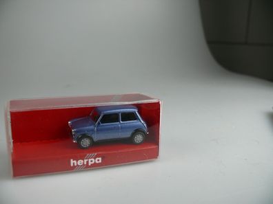 1:87 Herpa 031196 NO.2 MINI Mayfair blau-met., neuw./ovp