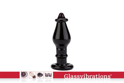 Glassvibrations Glasplug Frecher Zwerg Glas Plug Sexspielzeug Dildo Massagegerät