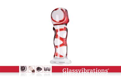 Glassvibrations Glasplug Kleine Kirsche Fruit Glas Plug Sex Spielzeug Massage