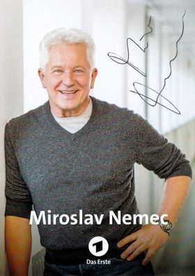Miroslav Nemec - ( Tatort BR) - persönlich signiert
