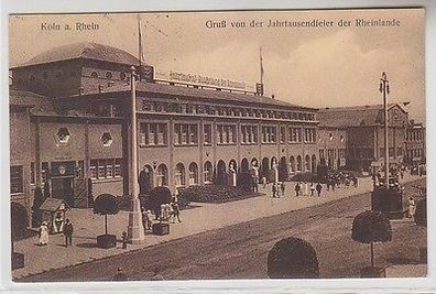 64798 Ak Gruß von der Jahrtausendfeier der Rheinlande Köln am Rhein 1928