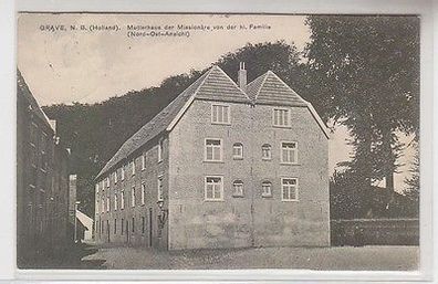 65831 Ak Grave N.B. (Holland) Mutterhaus der Missionäre von der hl. Familie 1912