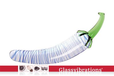 Glassvibrations Glasdildo Blue Pepper Frucht Glas Dildo Sex Spielzeug Massage