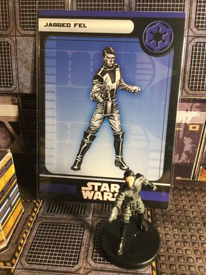 STAR WARS MINIATURES JAGGED FEL LEGACY OF THE FORCE 