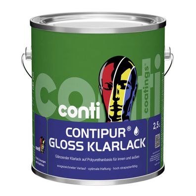 Conti ContiPur Gloss Klarlack 0,75 Liter farblos