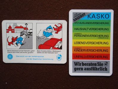 2 DDR Taschenkalender Versicherung 1984 + 1986/87
