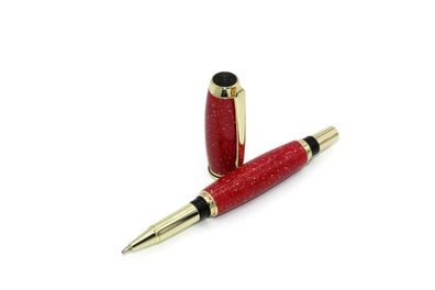 Kugelschreiber Gentleman aus rotem Granit
