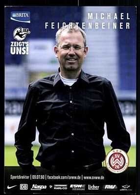 Michael Feichtenbeiner SV Wehen Wiesbaden 2014-15 Original Signiert + A 84811
