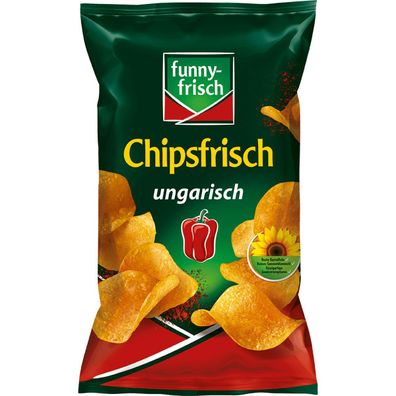 Funny frisch Chipsfrisch ungarisch mit Paprikawürzung 175g 10er Pack