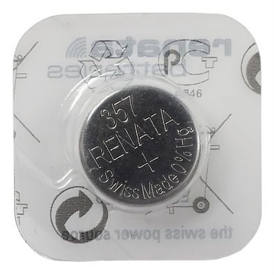 Renata Batterie SR44W Silberoxyd Knopfzelle 1,55 V für Armbanduhren
