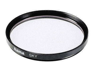 Hama SkylightFilter 58mm SkyFilter für Digital Foto DSLR DSLM Kamera Camcorder