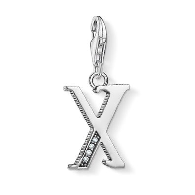 Thomas Sabo Schmuck Charm-Anhänger Buchstabe X 1604-643-21