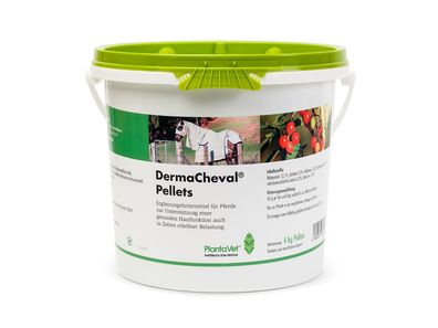 Saluvet DermaCheval® Pellets 4kg Ergänzungsfuttermittel für Pferde