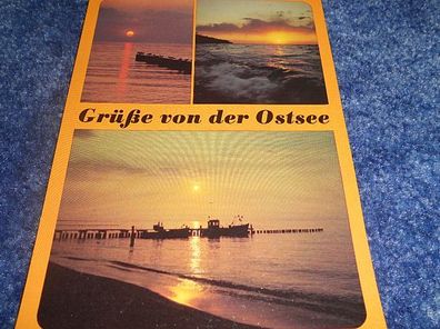 4579 / Ansichtskarte - Grüße von der Ostsee