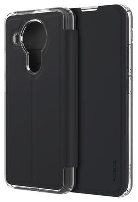 Nokia Entertainment Flip Cover (CP-254) für Nokia 5.4 - Schwarz