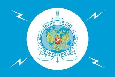 Fahne Flagge Interpol Russland Premiumqualität