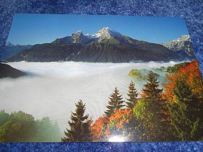 4599 / Ansichtskarte - Berchtesgaden mit Watzmann