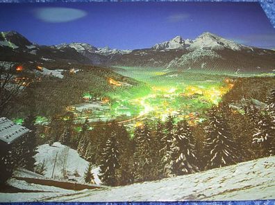 4600 / Ansichtskarte - Weihnachten in Berchtesgaden