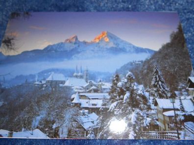 4601 / Ansichtskarte - Berchtesgaden mit Watzmann