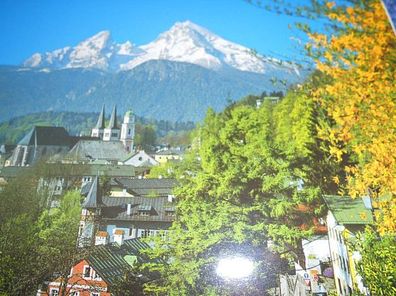 4603 / Ansichtskarte - Berchtesgaden mit Watzmann