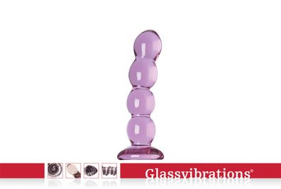 Glassvibrations Glasdildo Lila Draufgänger Glas Dildo Sexspielzeug Lust Massagegerät