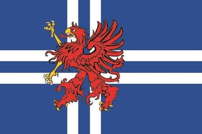 Fahne Flagge Pommern Kreuz Premiumqualität