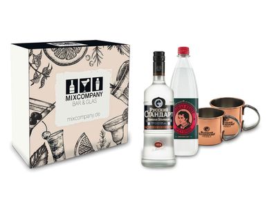 Russian Standard Vodka Geschenk Set -Russian Standard Vodka 0,7l 700ml (40% Vol