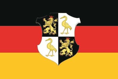 Fahne Flagge Fürstenturm Reuß-Greiz Premiumqualität