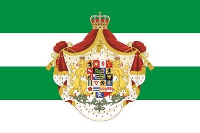 Fahne Flagge Fürstenturm Sachsen-Gotha und Coburg Premiumqualität