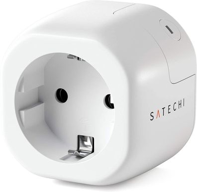 Satechi HomeKit Smart Outlet Steckdose Energieverbrauchsüberwachung weiß