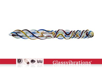 Glassvibrations Glasdildo Herrscher der Liebe Glas Dildo Sexspielzeug Massagegerät